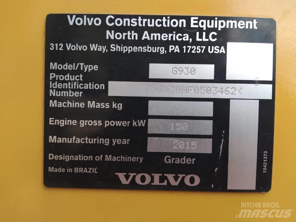 Volvo G 930 Motoniveladoras