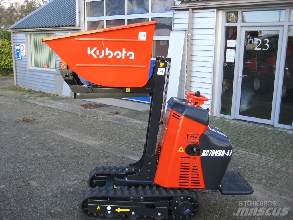 Kubota KC70VHD-4 P Dumpers de rastos
