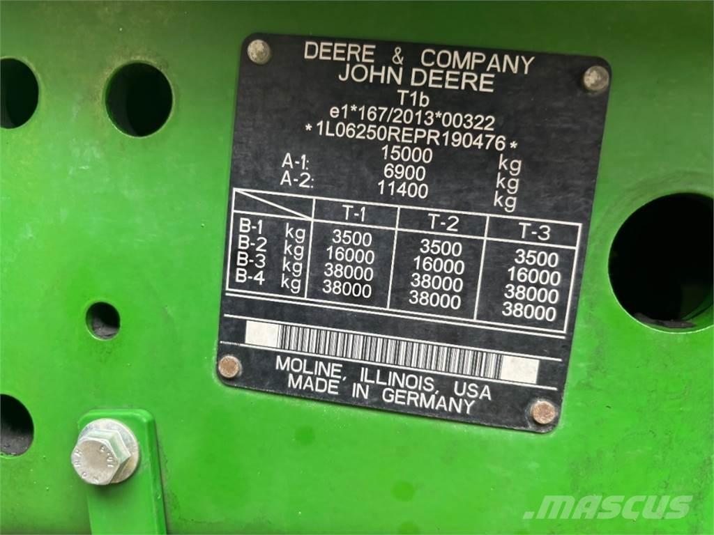 John Deere 6R250 Tratores Agrícolas usados