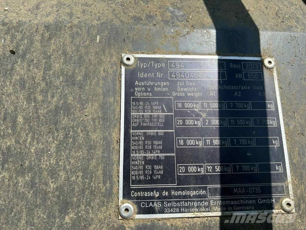 CLAAS Jaguar 980 Forrageiras auto-propulsionadas