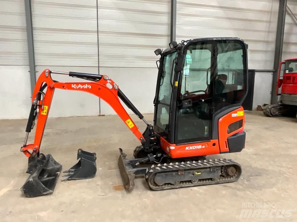 Kubota KX 018-4 Miniescavadeiras