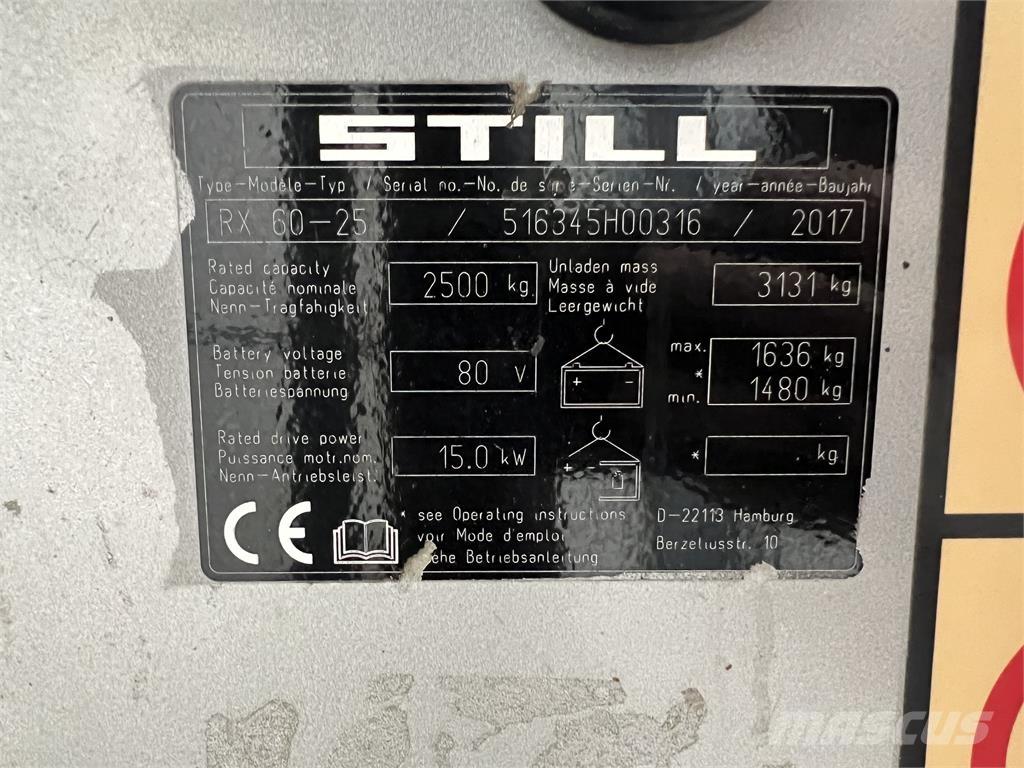 Still RX60-25 Empilhadores eléctricos