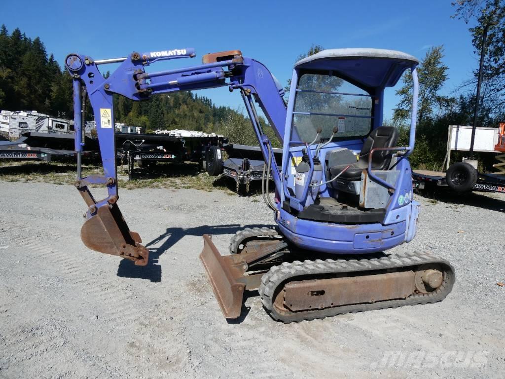 Komatsu PC20UU-3 Miniescavadeiras