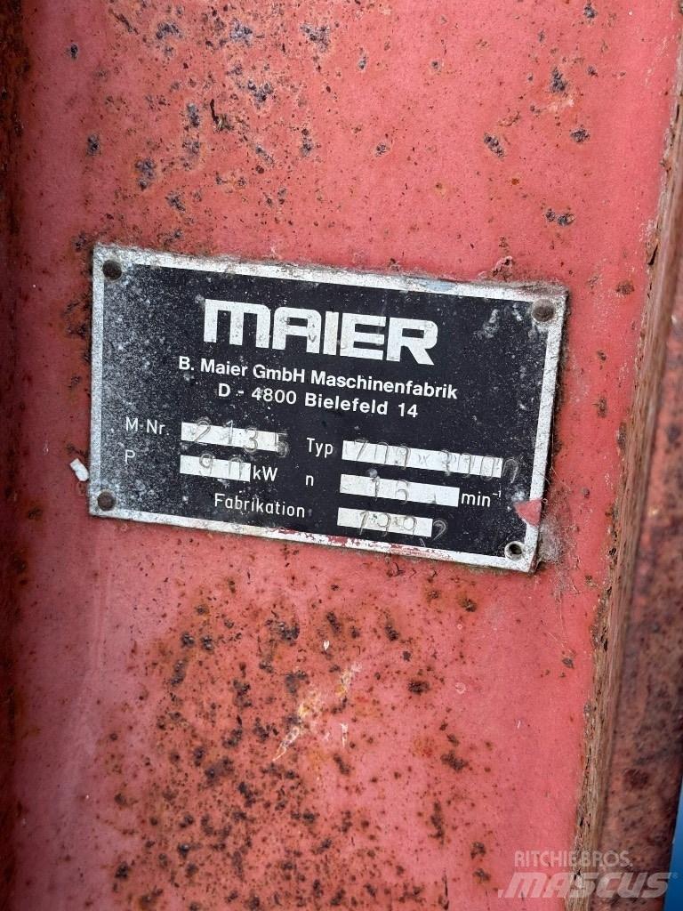 Maier 709 Trituradoras de lixo