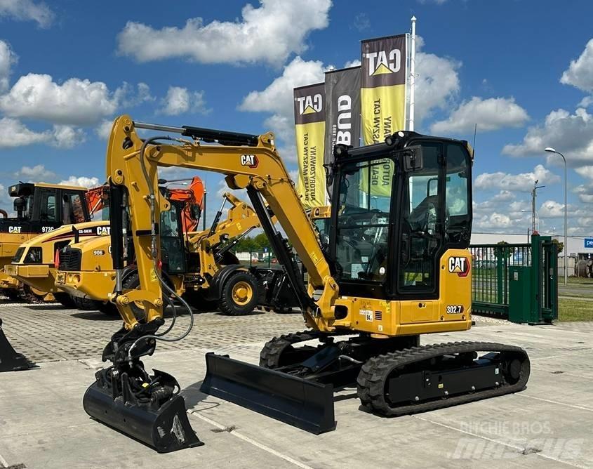 CAT 302.7 CR Miniescavadeiras