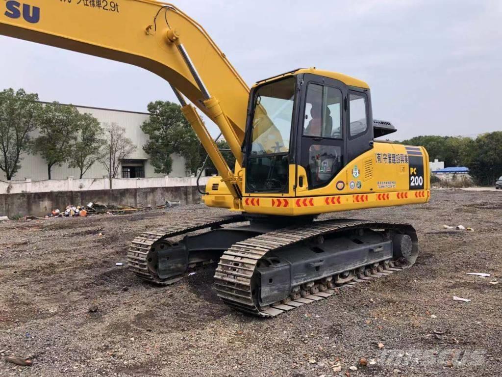 Komatsu pc200-7 Escavadeiras de esteiras