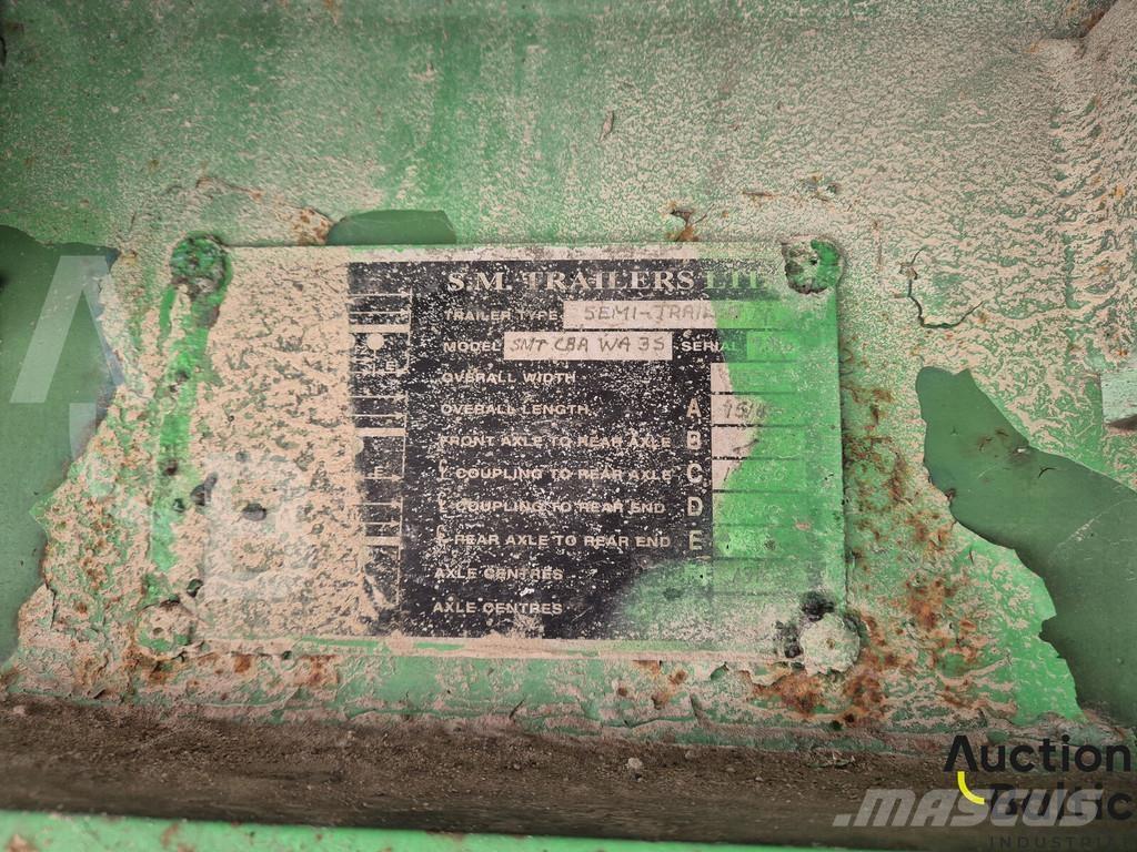 SM Trailer Semi Reboques Cortinas Laterais