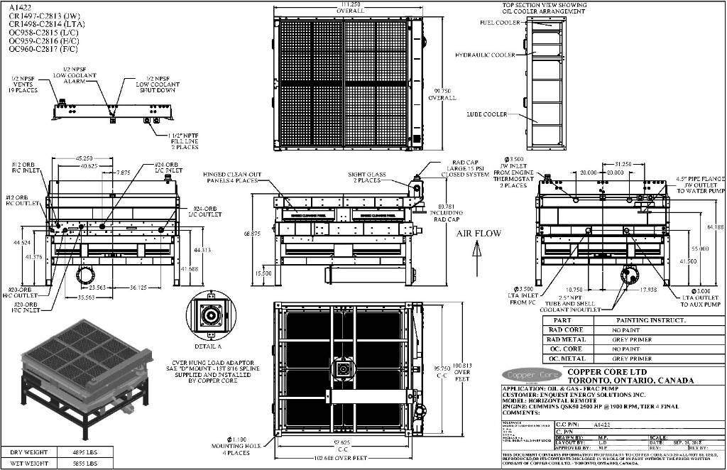 Cummins QSK50 Construção - Outros
