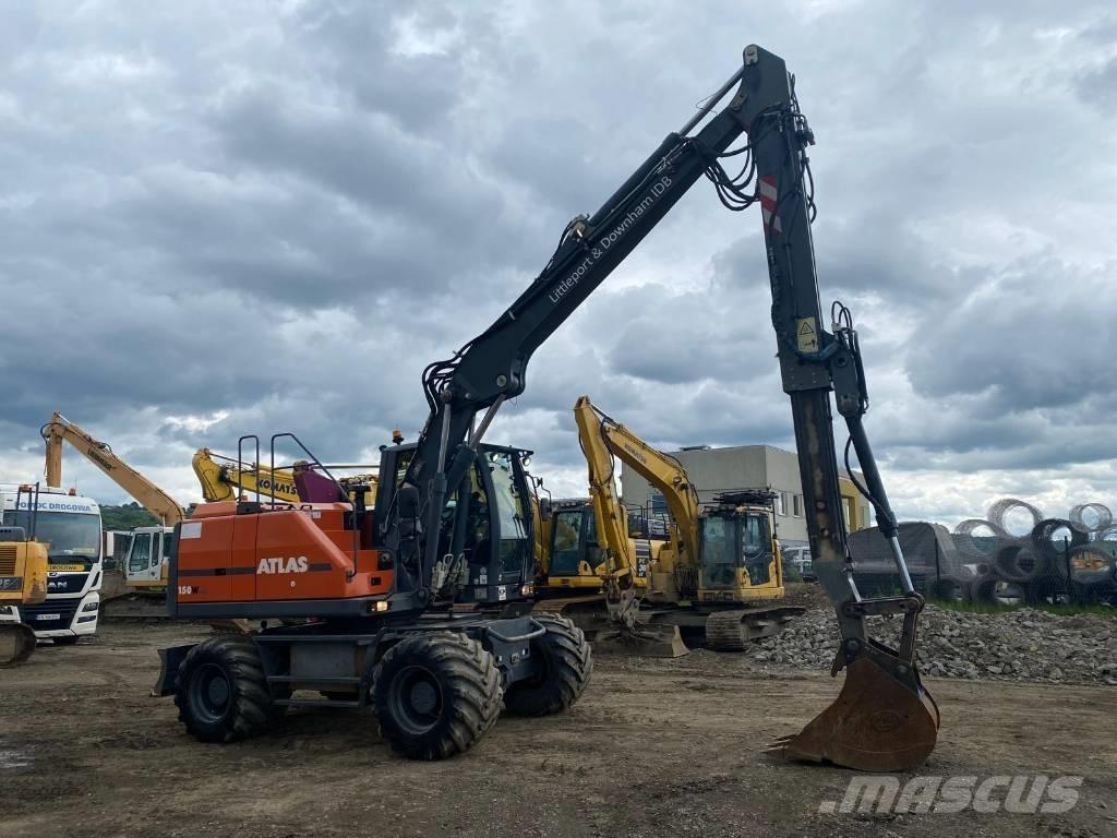 Atlas 150 W Escavadoras de rodas