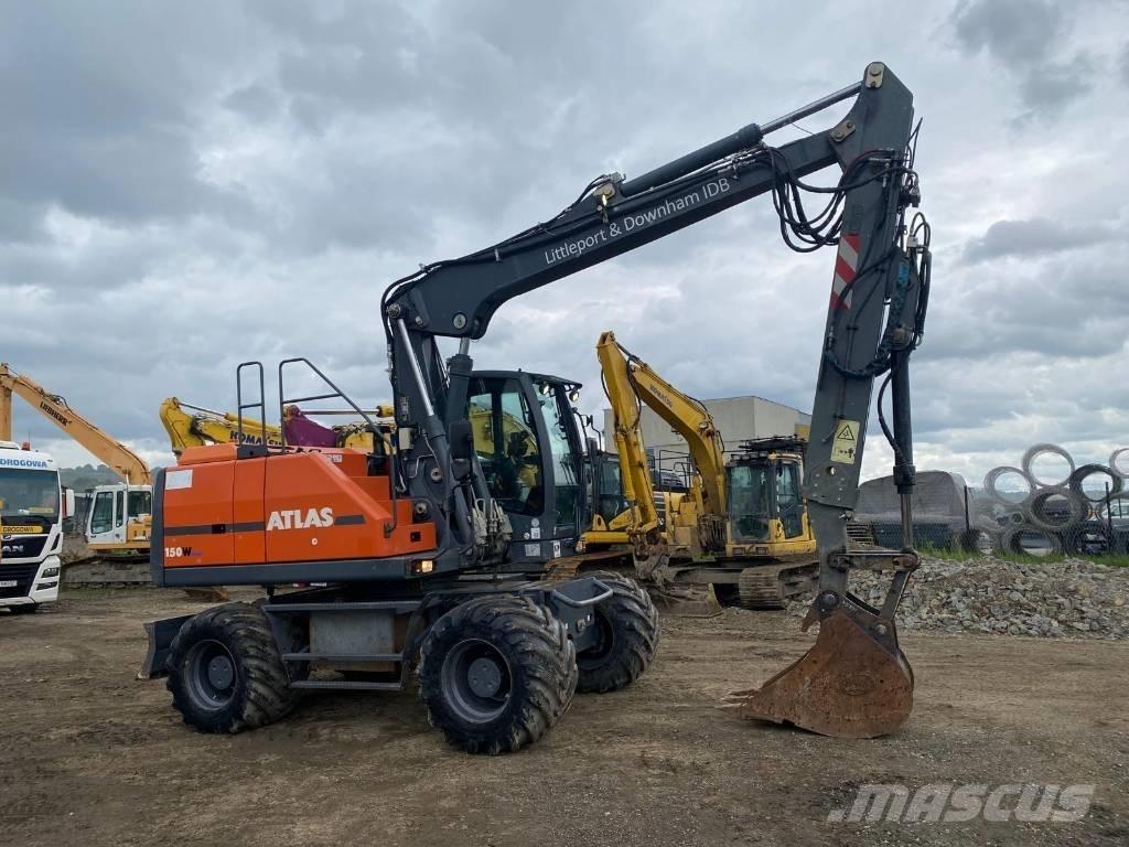 Atlas 150 W Escavadoras de rodas