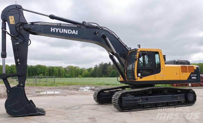 Hyundai 340 Escavadeiras de esteiras