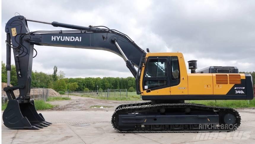 Hyundai 340 Escavadeiras de esteiras