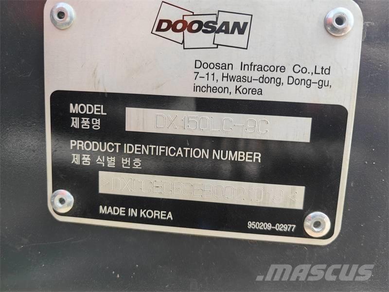 Doosan 150 Escavadeiras de esteiras