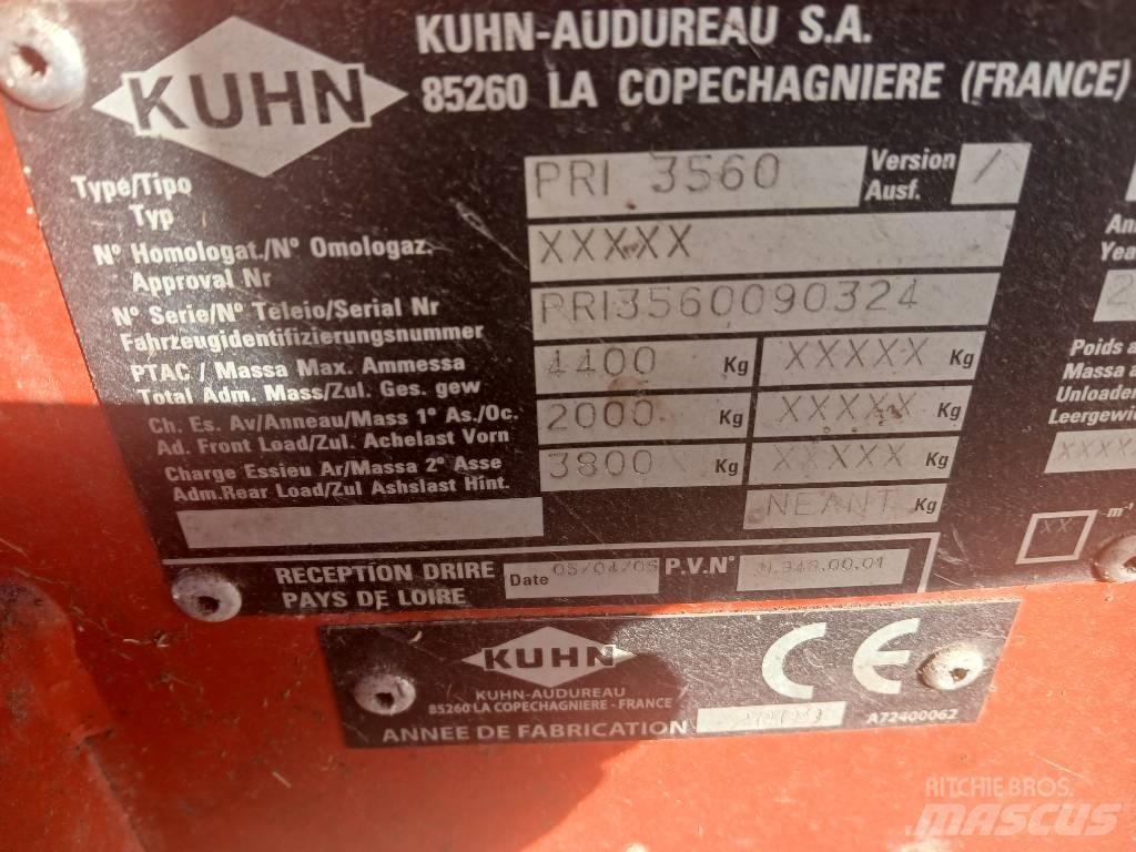 Kuhn Primor 3560 Cortadores, moinhos e desenroladores de fardos
