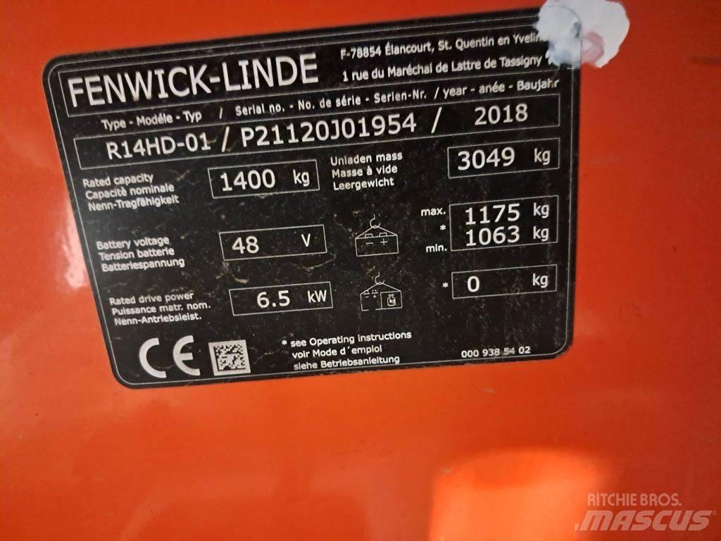 Linde R14 HD Empilhadores Elevadores
