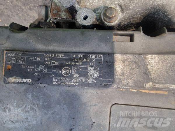 Volvo D5F 215EEV Motores