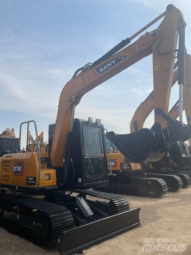 Sany SY 75 Escavadoras Midi 7t - 12t