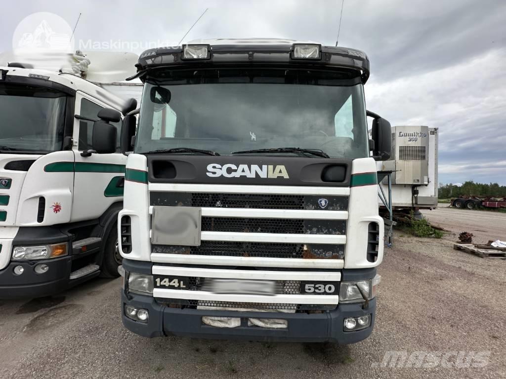 Scania R 124 LB Camiões porta-contentores