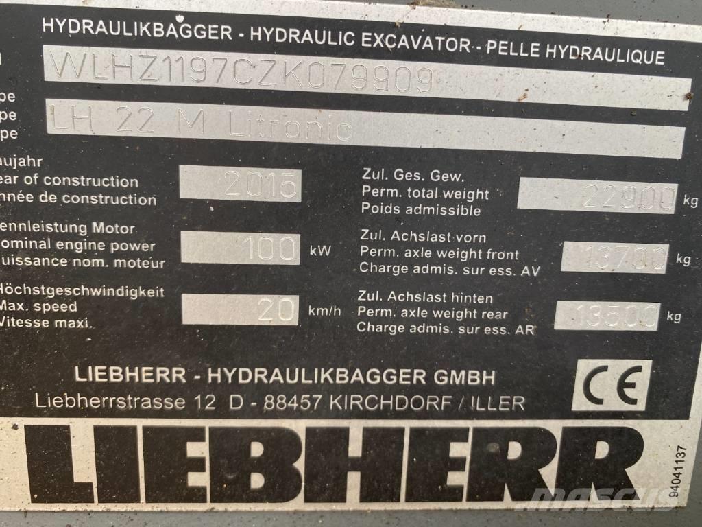 Liebherr LH 22 M Manipuladores de lixo / indústia