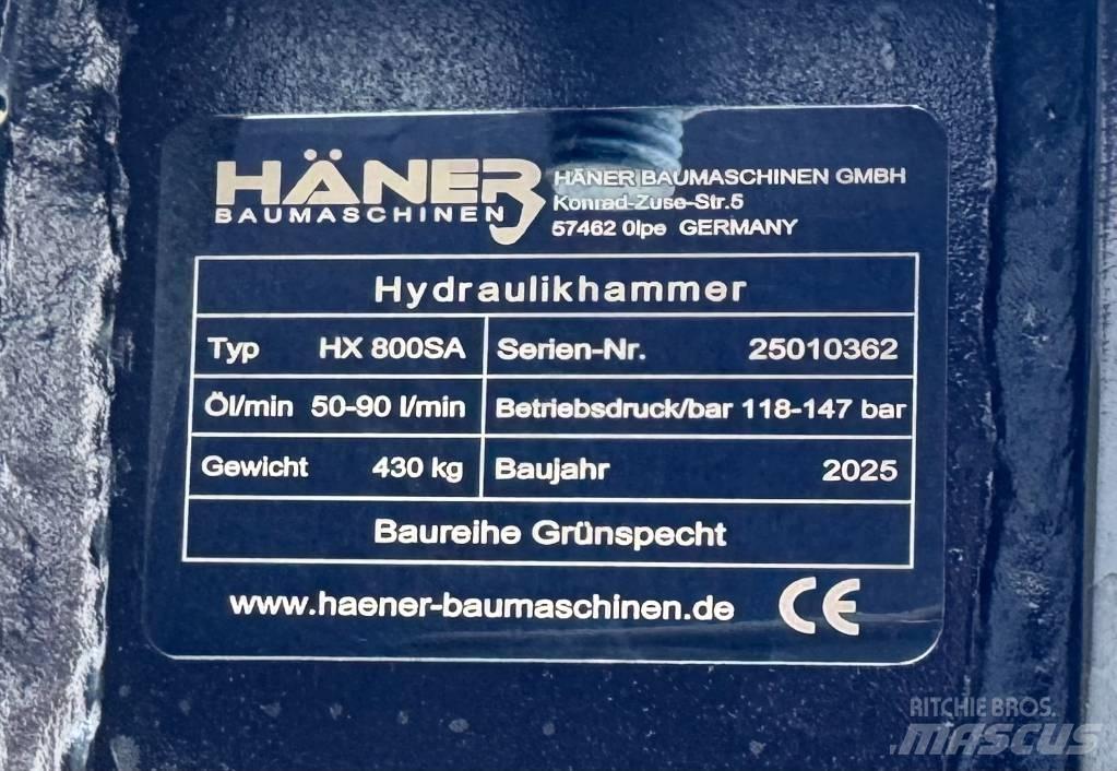  Haner HX 800SA Martelos de quebragem