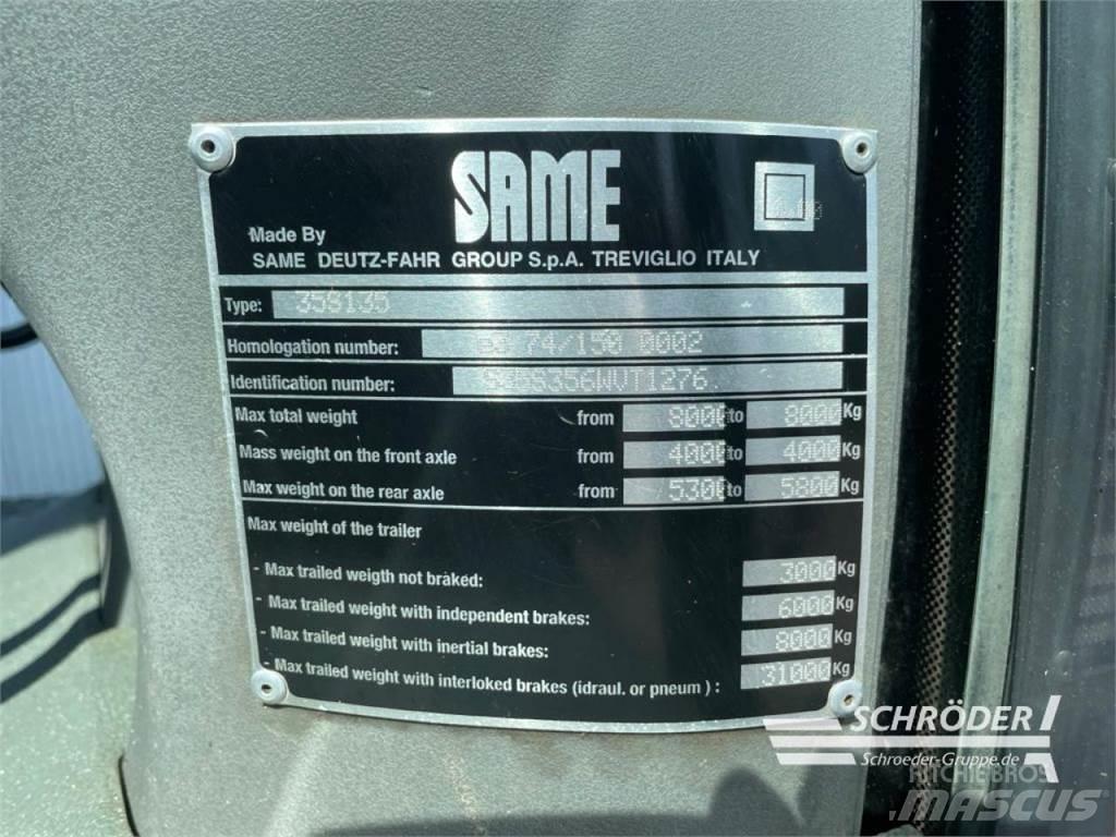 Same RUBIN 135 Tratores Agrícolas usados