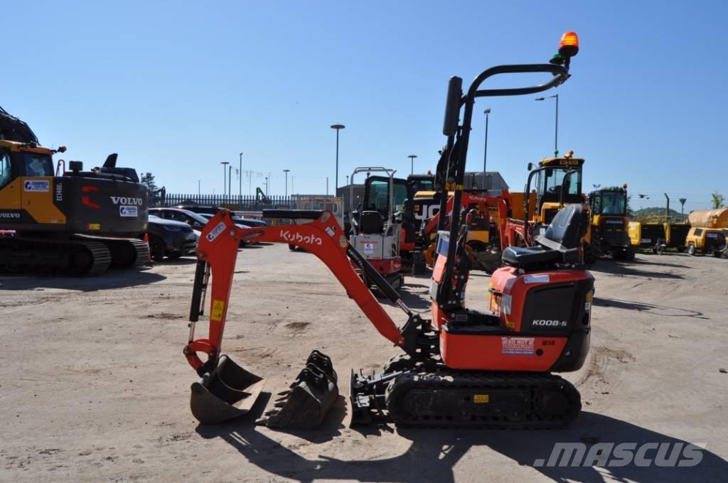 Kubota K 008-5 Miniescavadeiras