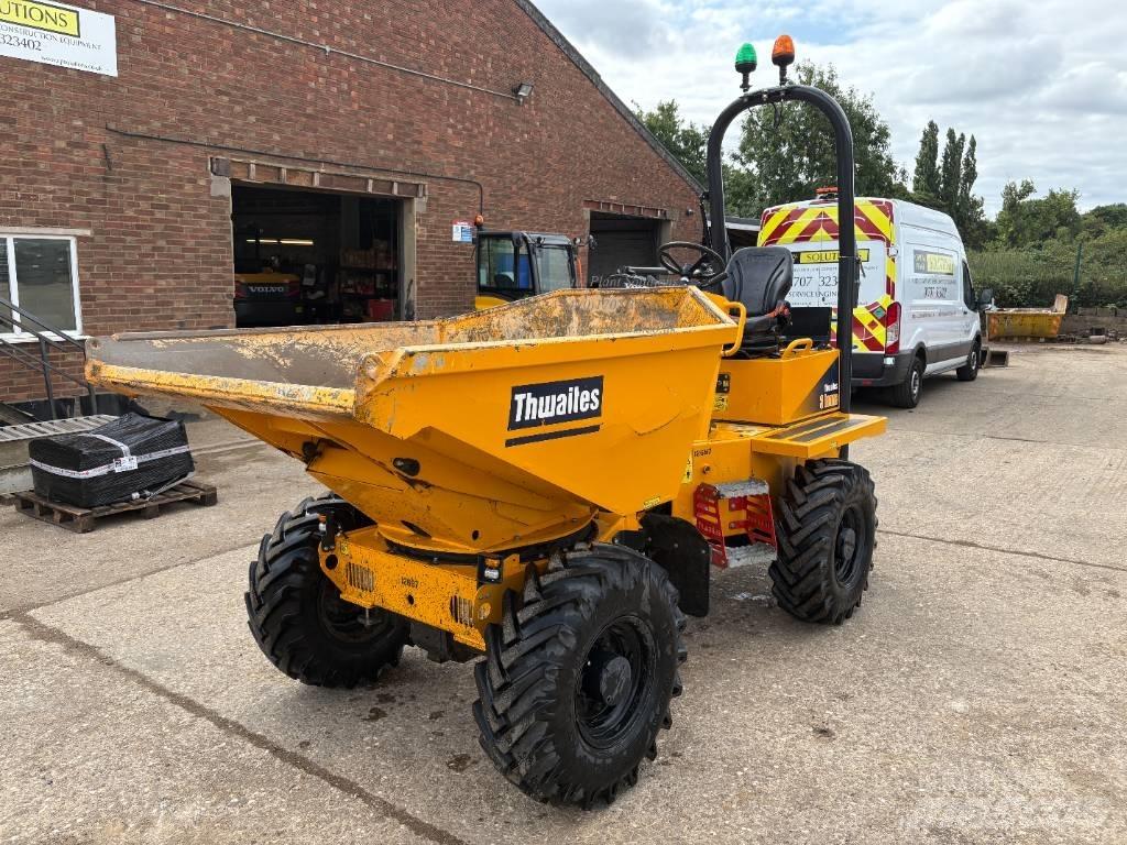 Thwaites 3 tonne Dumpers de obras