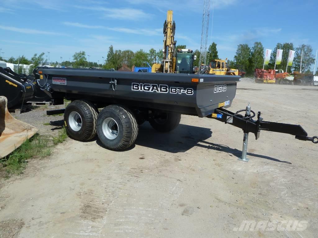 Bigab BT-8 Reboques dumpers