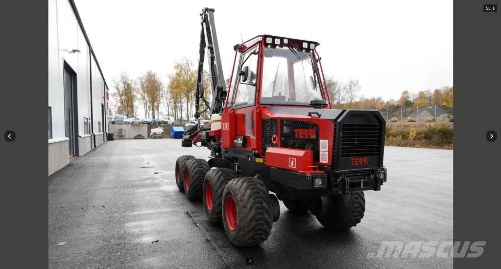 Terri 3HW Processadores florestais