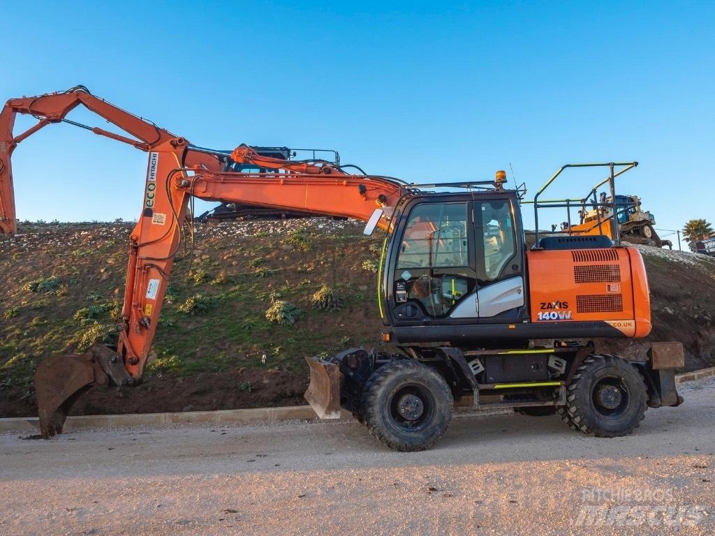 Hitachi 140W Escavadoras de rodas