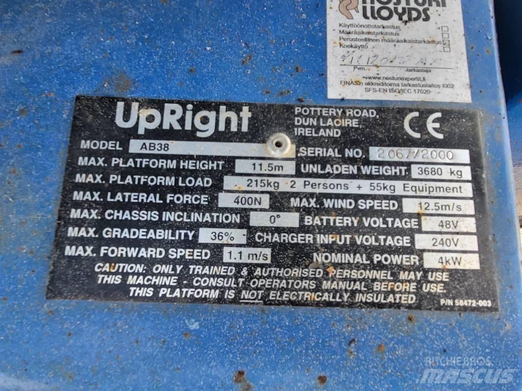 UpRight AB38N Elevadores braços articulados