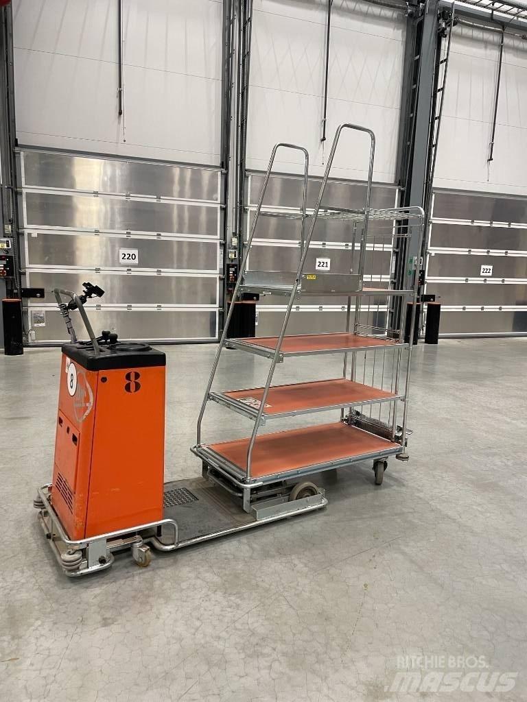 BT 609 AC TT Preparadoras de encomendas de baixa elevação