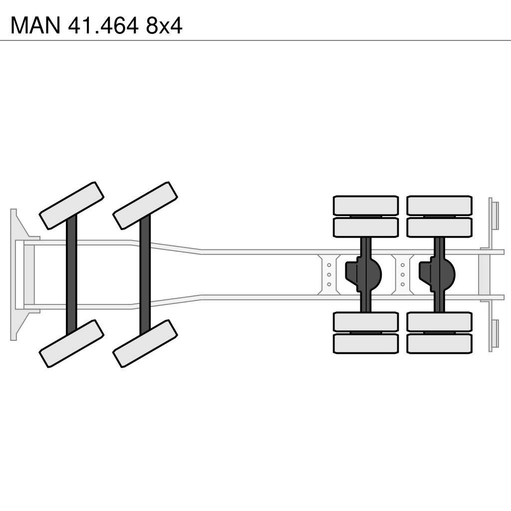 MAN 41.464 8x4 Camiões Aspiradores Combi