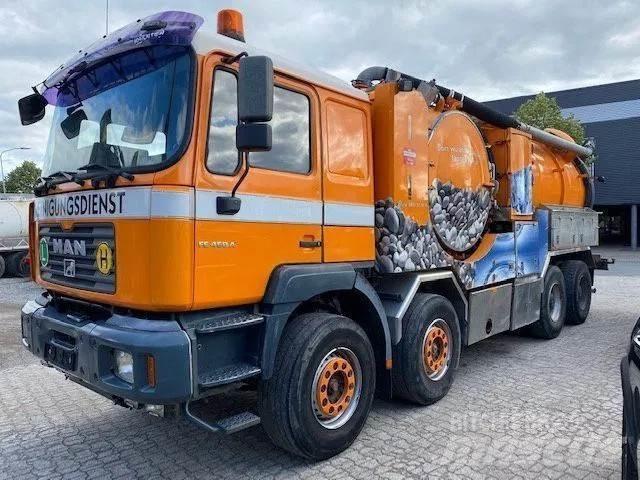 MAN 41.464 8x4 Camiões Aspiradores Combi