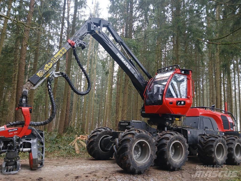 Komatsu 931 XC Processadores florestais