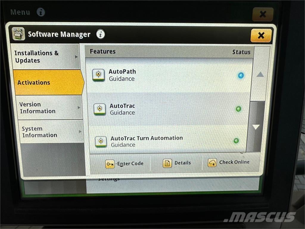 John Deere 8RX 410 Tratores Agrícolas usados