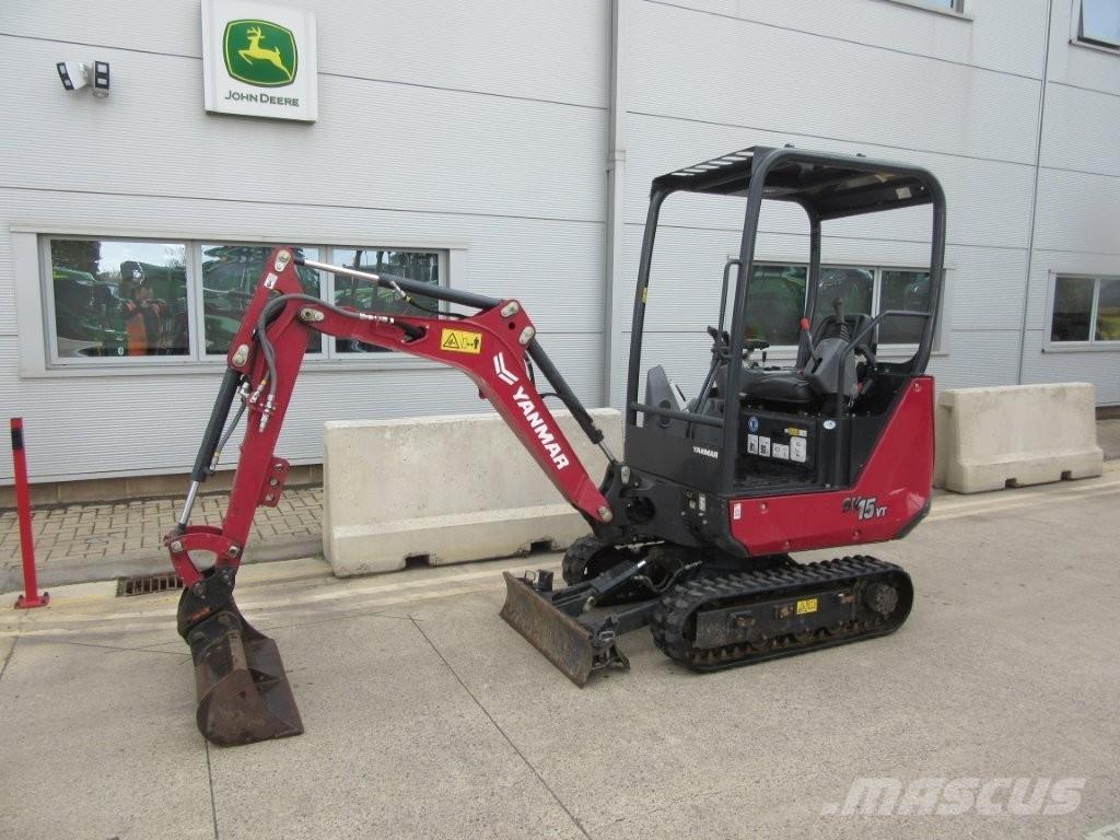 Yanmar SV15VT Escavadeiras de esteiras