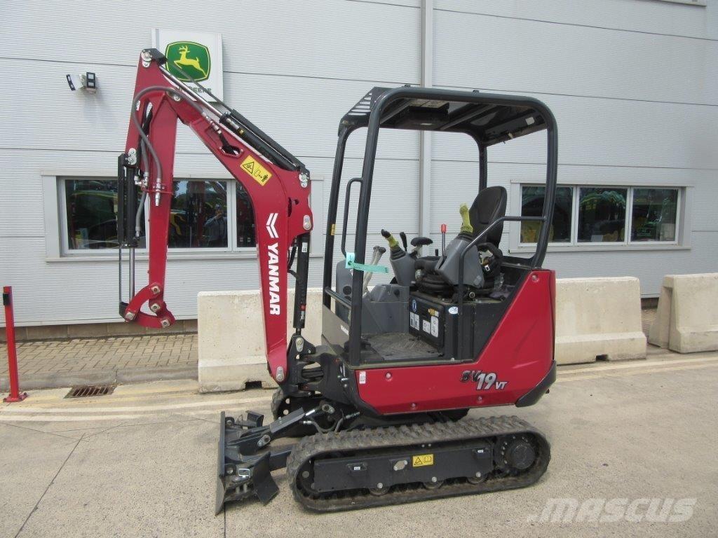 Yanmar SV19VT Escavadeiras de esteiras