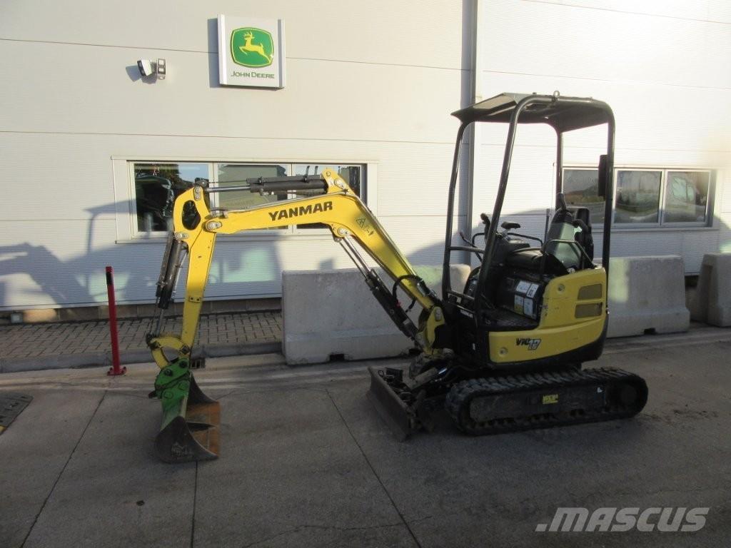 Yanmar ViO17 Escavadeiras de esteiras