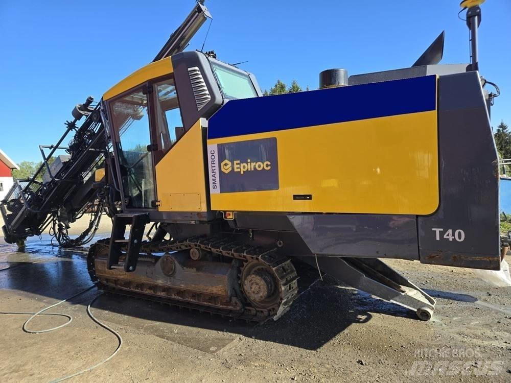 Epiroc SmartRoc T40 Perfuradoras Túneis e mineração subterrânea