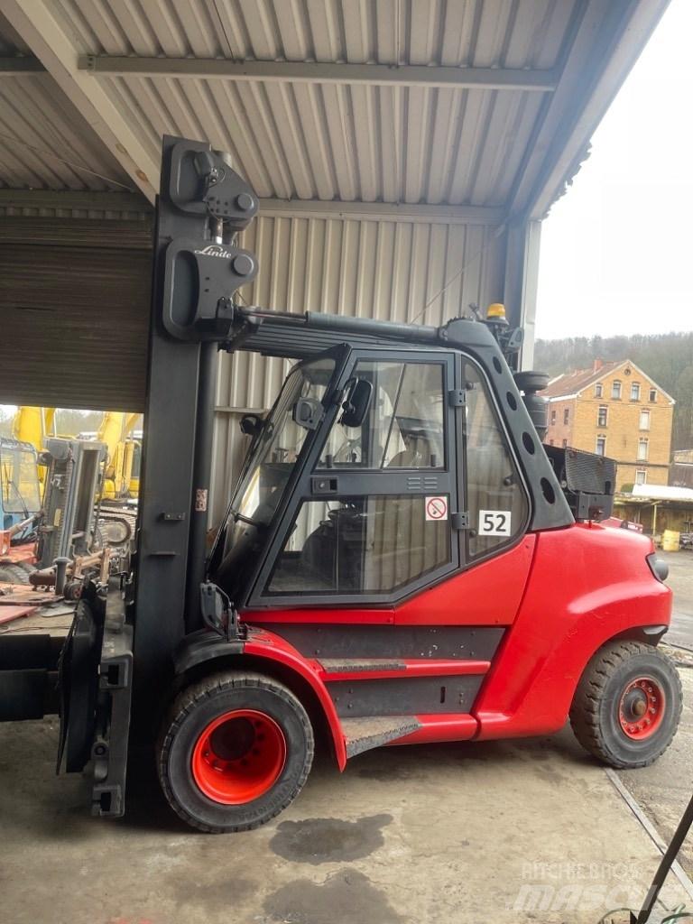 Linde H 80 T 900 Empilhadores a gás