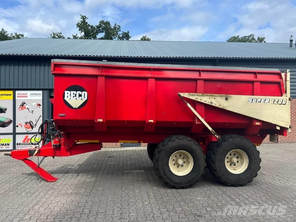 Beco Super 1200 Reboques Agrícolas basculantes