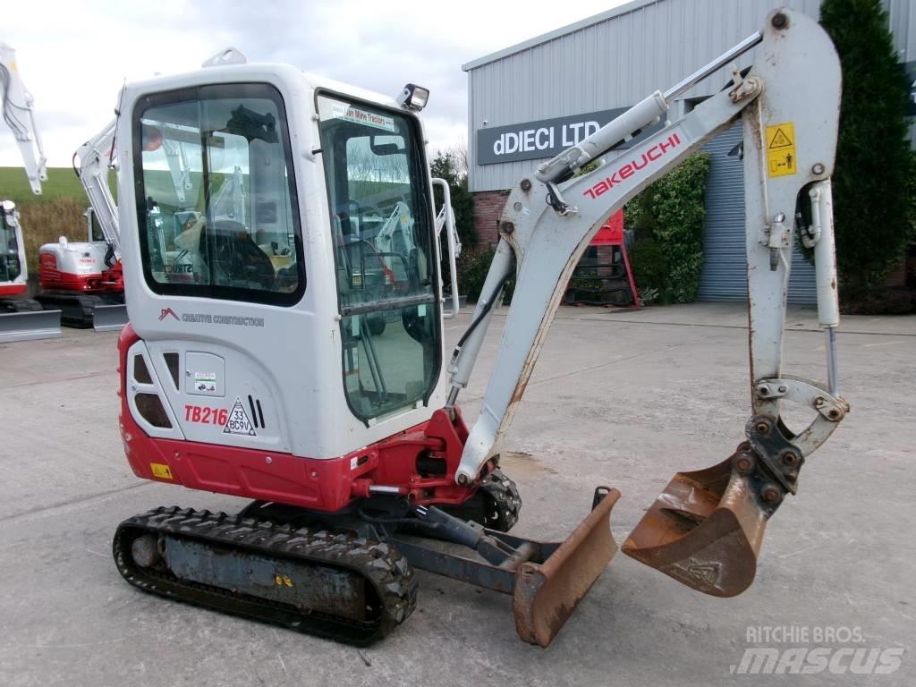Takeuchi TB 216 Miniescavadeiras