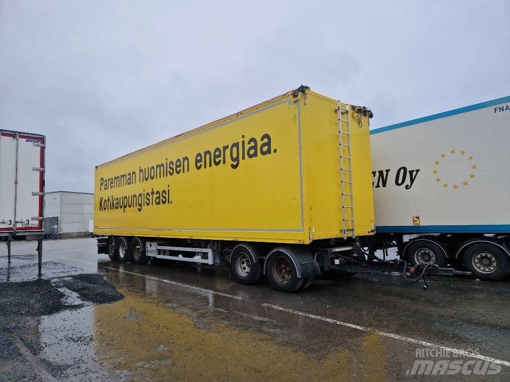 Lipe Sivukippi Reboques transporte estilha madeira