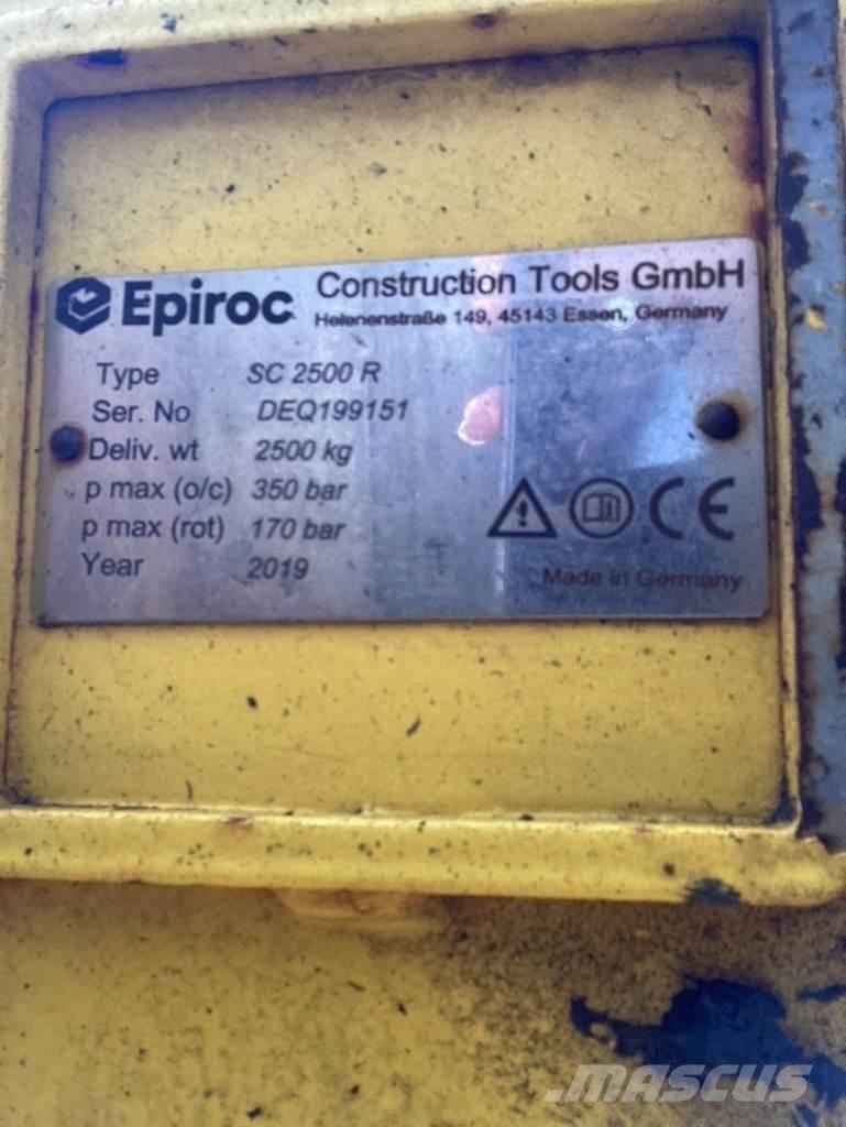 Epiroc SC2500 Cortadores