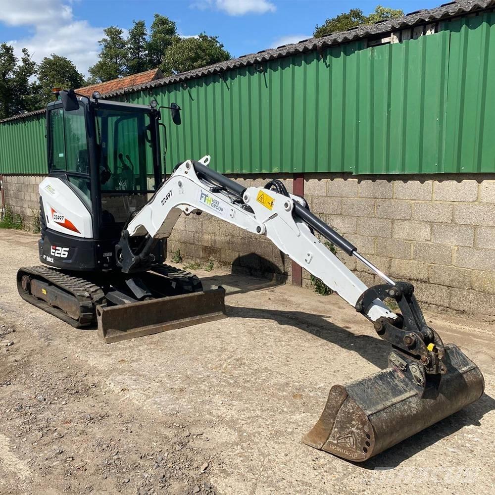 Bobcat E 26 Miniescavadeiras