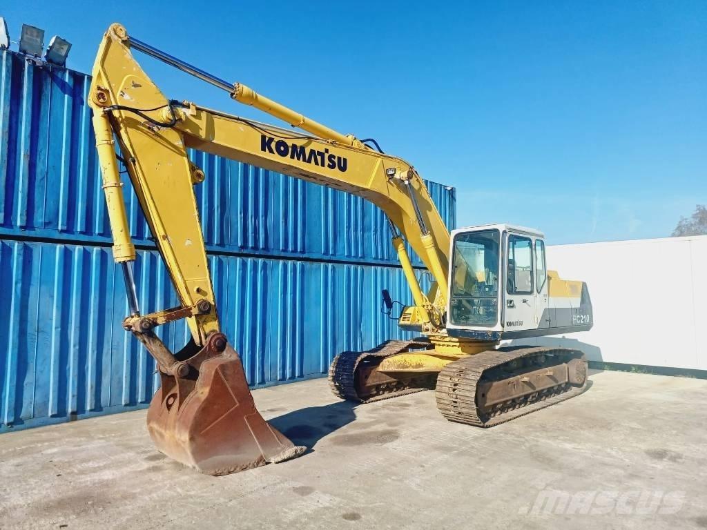 Komatsu PC 210-5 Escavadeiras de esteiras