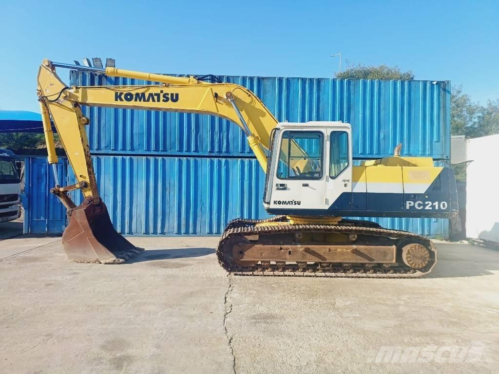 Komatsu PC 210-5 Escavadeiras de esteiras