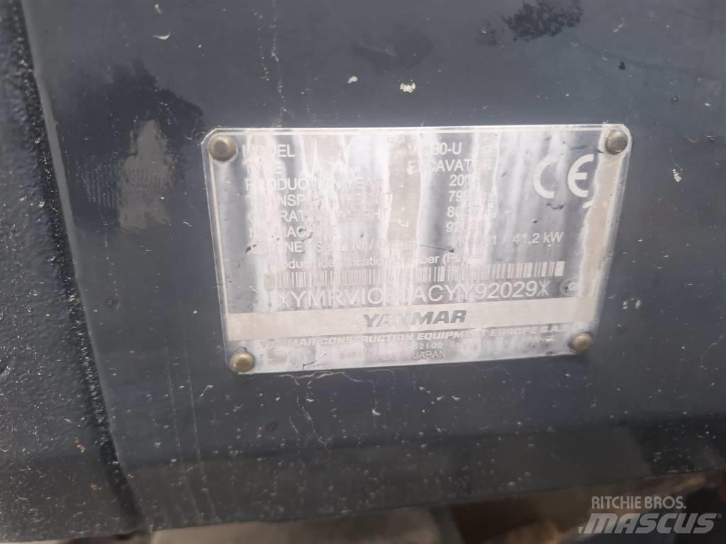 Yanmar Vio 80 U Escavadoras Midi 7t - 12t