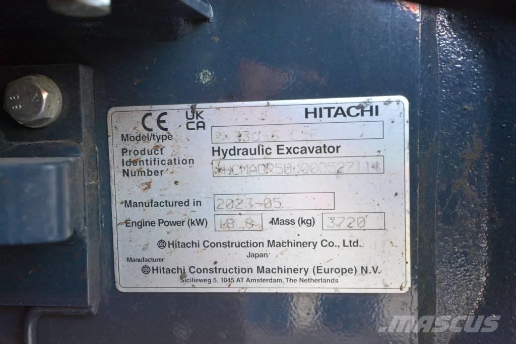 Hitachi ZX 33 U-6 Miniescavadeiras
